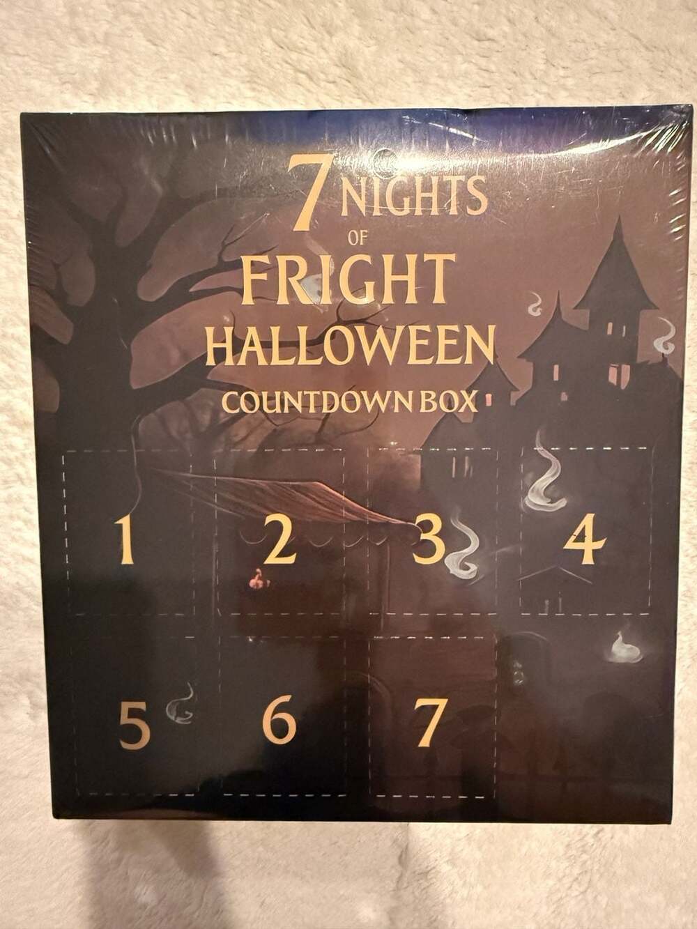 7 Nights of Fright Halloween Countdown Box Advent Calendar